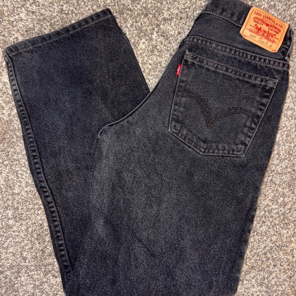 Levi's Black Denim Jeans